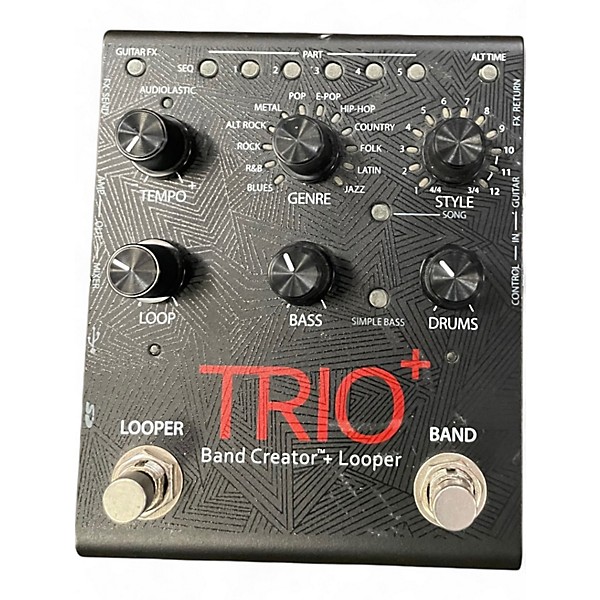 Used DigiTech Trio+ Band Creator Plus Looper Pedal