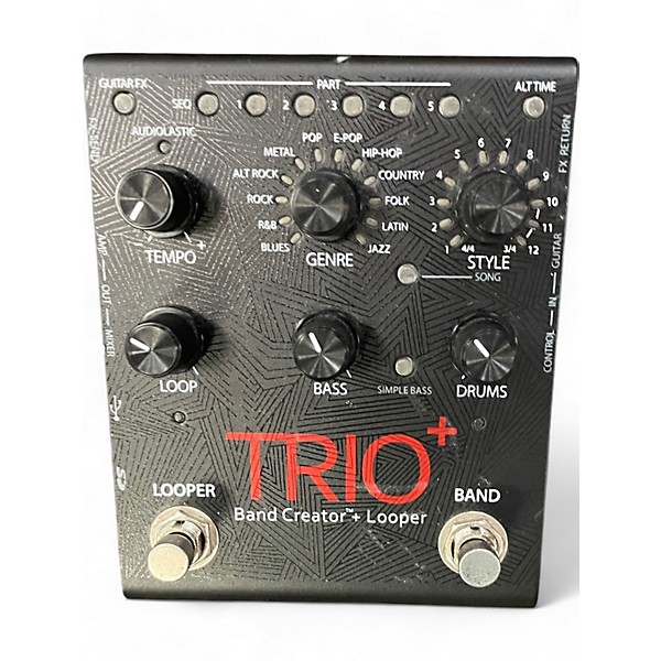 Used DigiTech Trio+ Band Creator Plus Looper Pedal