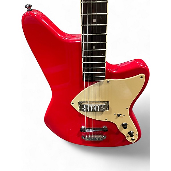 Used 2012 Eastwood airline bobkat  Red Solid Body Electric Guitar