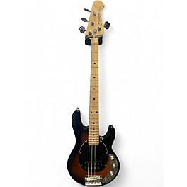 Used Sterling by Music Man Stingray Short Scale Sunburst Electric Bass Guitar