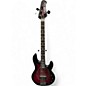 Used Sterling by Music Man StingRay Ray34 Dark Scarlet Burst Satin Electric Bass Guitar thumbnail