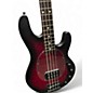 Used Sterling by Music Man StingRay Ray34 Dark Scarlet Burst Satin Electric Bass Guitar