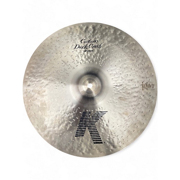 Used Zildjian 16in K Custom Dark Crash Cymbal