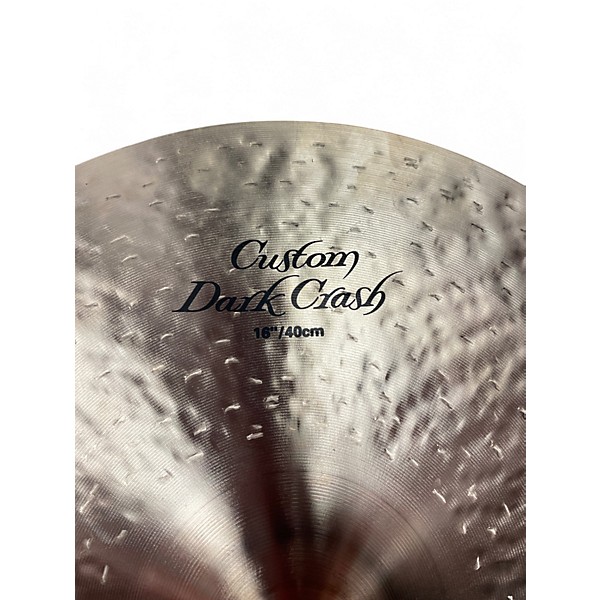 Used Zildjian 16in K Custom Dark Crash Cymbal