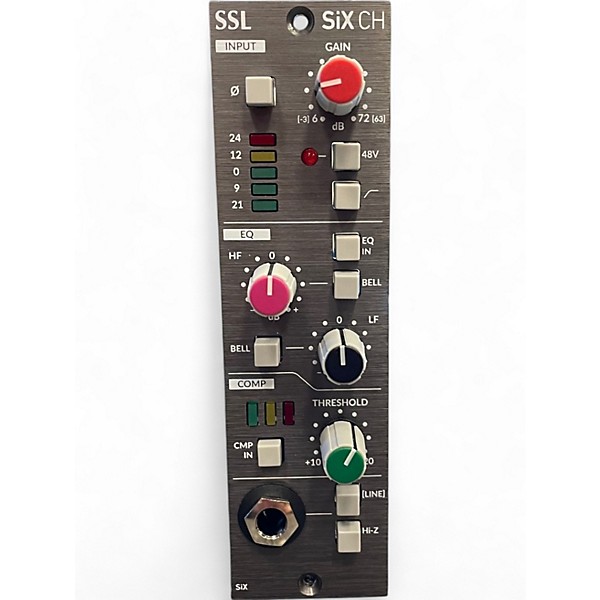 Used Solid State Logic SIX Channel 500 Series Rack Equipment