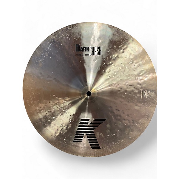 Used Zildjian Used Zildjian 15in K Thin Dark Crash Cymbal