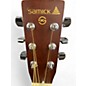 Used Samick sw 210ts Natural Acoustic Guitar thumbnail