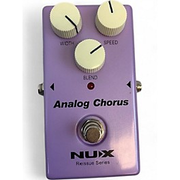 Used NUX ANALOG CHORUS Effect Pedal