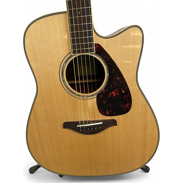 Used Yamaha FGX830C Natural Acoustic Electric Guitar