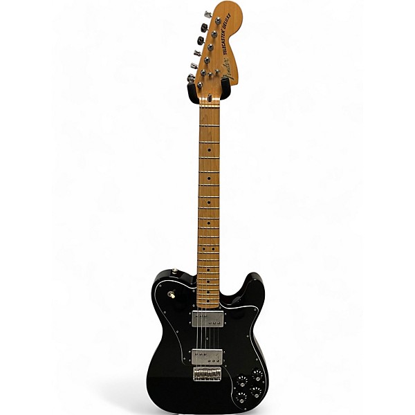 Used Fender Classic Series '72 Telecaster Deluxe Black Solid Body Electric Guitar