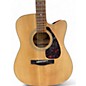 Used Yamaha Used Yamaha FX335C Natural Acoustic Electric Guitar