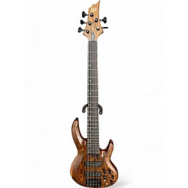 Used ESP B1005 5 String Walnut Electric Bass Guitar