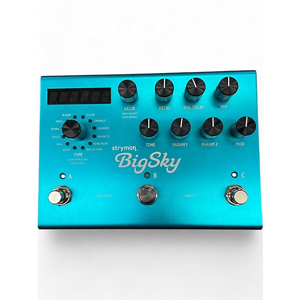 Used Strymon Used Strymon Bigsky Reverb Effect Pedal