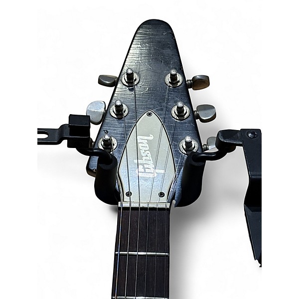 Vintage 1968 Gibson Flying V Tom Murphy Refinished Sparkling Burgundy Solid Body Electric Guitar