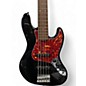 Used Squier Used Squier Affinity Jazz Bass V 5 String Black Electric Bass Guitar