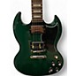 Used Gibson Used 2021 Gibson SG STANDARD '61 TRANSLUCENT TEAL Solid Body Electric Guitar