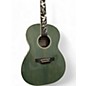 Used Takamine Used 2020 Takamine LTD2020 PEACE Trans Green Acoustic Electric Guitar