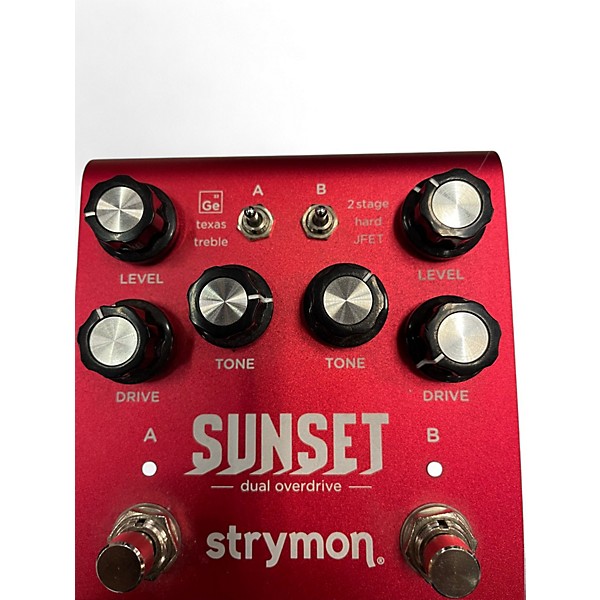 Used Strymon Used Strymon Sunset Overdrive Effect Pedal