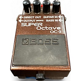 Used BOSS OC3 Super Octave Effect Pedal