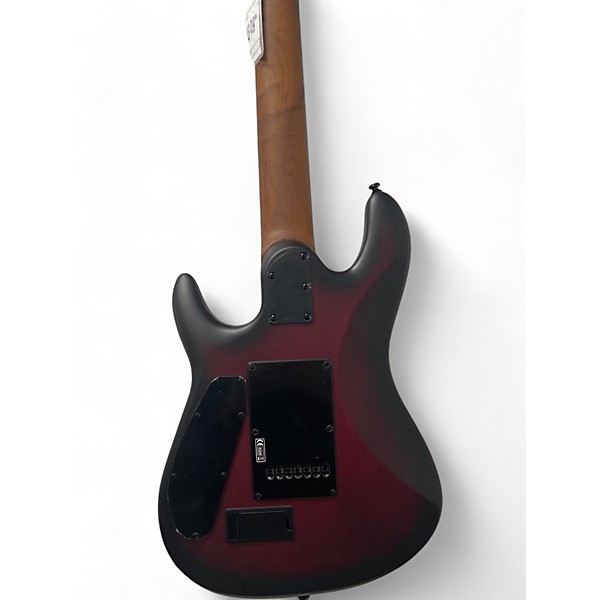 Used Sterling by Music Man Used Sterling by Music Man Cutlass 7 Jason Richardson Scarlett Burst Solid Body Electric Guitar