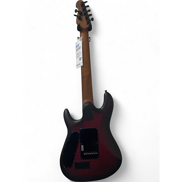 Used Sterling by Music Man Used Sterling by Music Man Cutlass 7 Jason Richardson Scarlett Burst Solid Body Electric Guitar