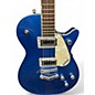 Used Gretsch Guitars Used Gretsch Guitars G-5220 Electromatic Blue Solid Body Electric Guitar