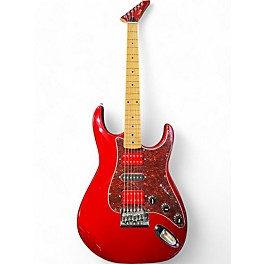 Used Palmer Used Palmer Stratocaster Red Solid Body Electric Guitar