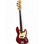 Used Fender Used Fender Standard Jazz Bass Candy Apple Red Metallic Electric Bass Guitar thumbnail