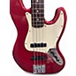 Used Fender Used Fender Standard Jazz Bass Candy Apple Red Metallic Electric Bass Guitar