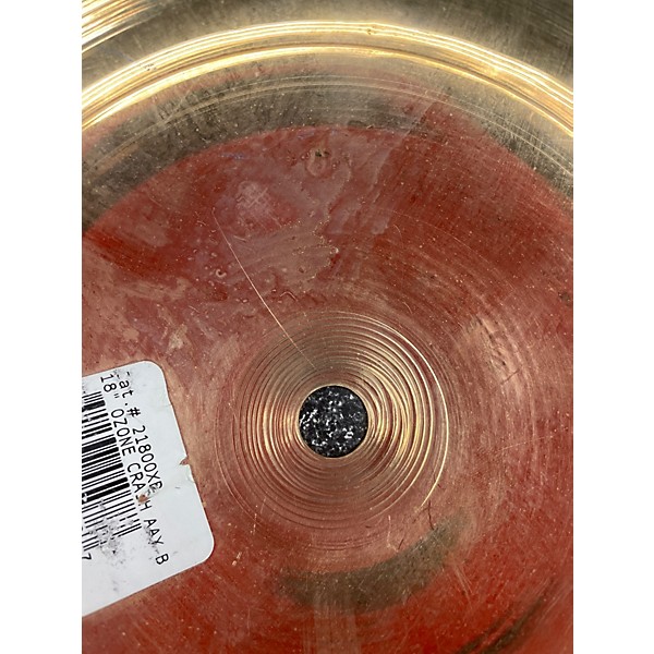 Used SABIAN Used SABIAN 18in AAX Ozone Crash Cymbal