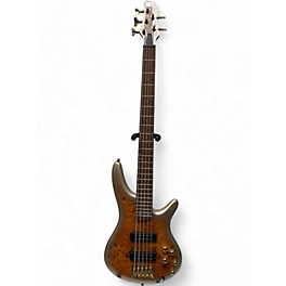 Used Ibanez Used Ibanez SR405 5 String MARS GOLD METALLIC BURST Electric Bass Guitar