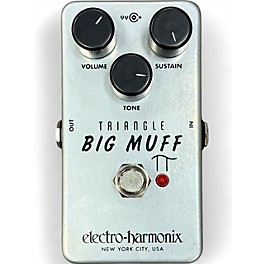 Used Electro-Harmonix Big Muff Triangle Pi Distortion Effect Pedal