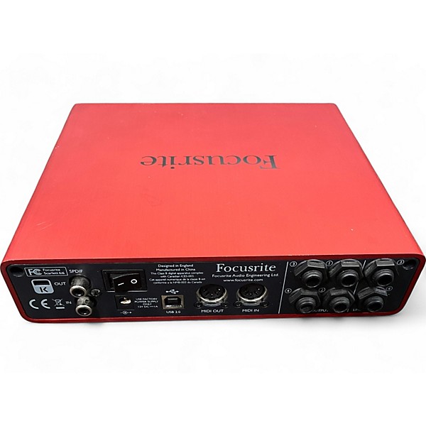 Used Focusrite Scarlett 6i6 Gen 2 Audio Interface