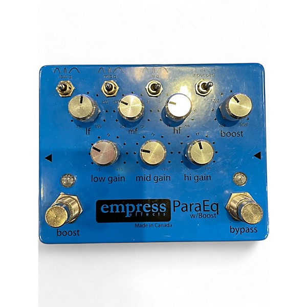 Used Empress Effects Used Empress Effects ParaEq with Boost EQ Pedal