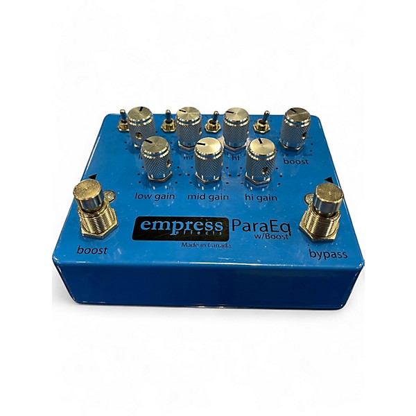 Used Empress Effects Used Empress Effects ParaEq with Boost EQ Pedal