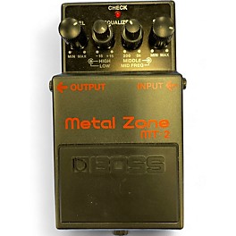 Used BOSS Used BOSS MT2 Metal Zone Distortion Effect Pedal