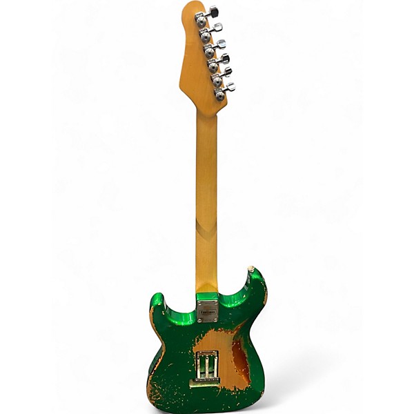 Used Friedman Used Friedman VINTAGE S AMDB3TCGPH+SS-NC GREEN ROADWORN Solid Body Electric Guitar