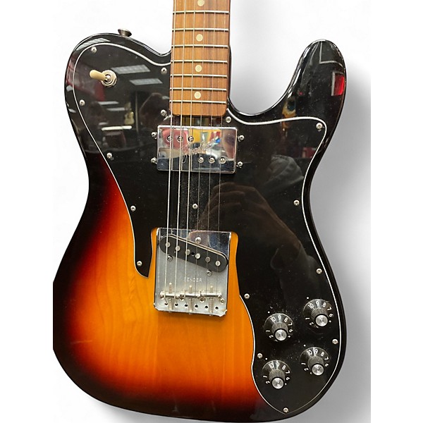 Used Fender Used Fender Telecaster Custom 2 Color Sunburst Solid Body Electric Guitar