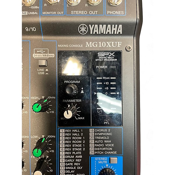 Used Yamaha MG10XUF Line Mixer