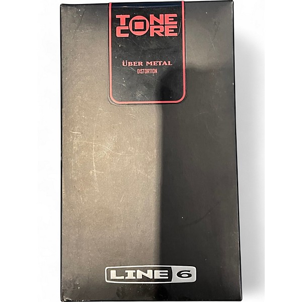 Used Line 6 Tonecore Uber Metal Heavy Distortion Effect Pedal