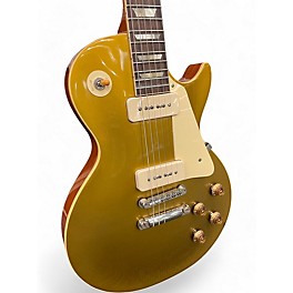 Used Gibson 1956 custom shop les paul standard Gold Top Solid Body Electric Guitar