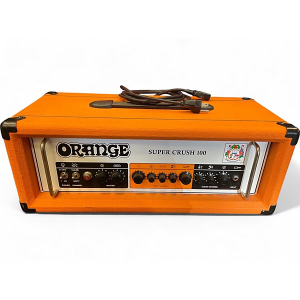 Used Orange Amplifiers Used Orange Amplifiers Super Crush 100H Solid State Guitar Amp Head