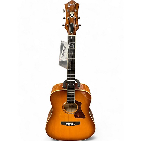 Used Guild CD22 Natural Acoustic Electric Guitar