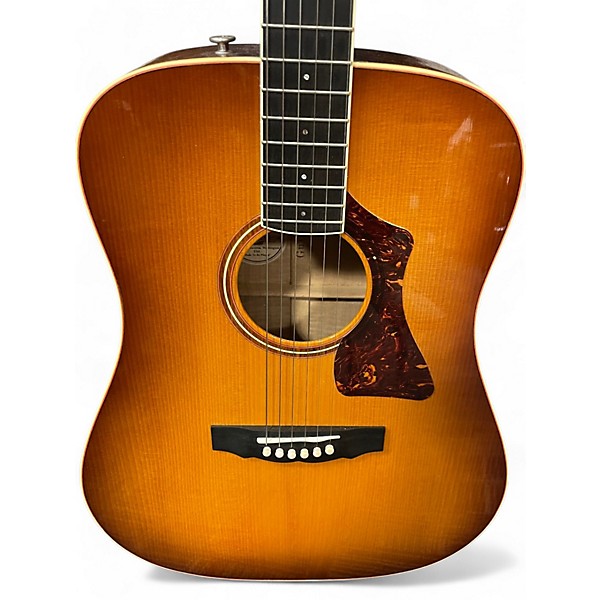 Used Guild CD22 Natural Acoustic Electric Guitar