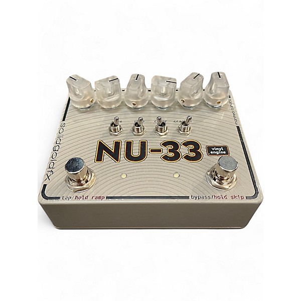 Used SolidGoldFX NU33 VINYL ENGINE Effect Pedal