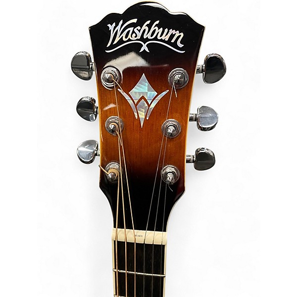 Used Washburn Used Washburn EA15ATB Tobacco Sunburst Acoustic Electric Guitar