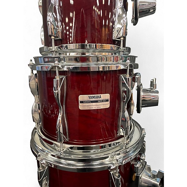 Used Yamaha Used Yamaha Recording Custom RED Drum Kit