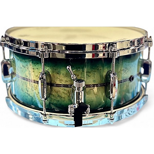 Used 2024 TAMA 6.5in STAR CERULEAN BIRDSEYE MAPLE BURST  Drum