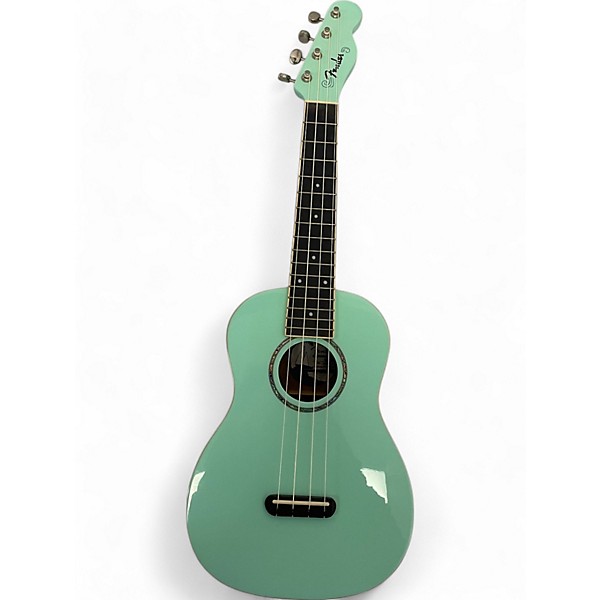 Used Fender zuma Seafoam Green Ukulele