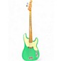 Vintage 1968 Fender TELECASTER BASS Green Refinish Electric Bass Guitar thumbnail